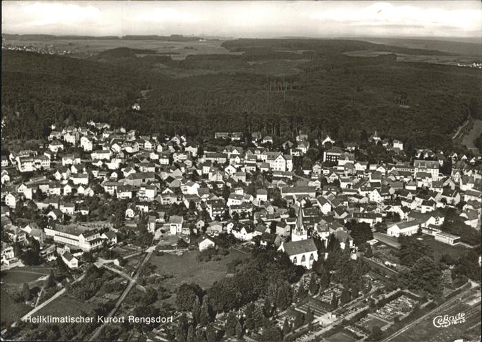 Rengsdorf Flugaufnahme Heilklimatischer Kurort