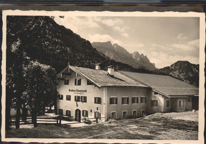 Bad Reichenhall Gasthaus Schneizlreuth Reiteralpe Drei Brueder