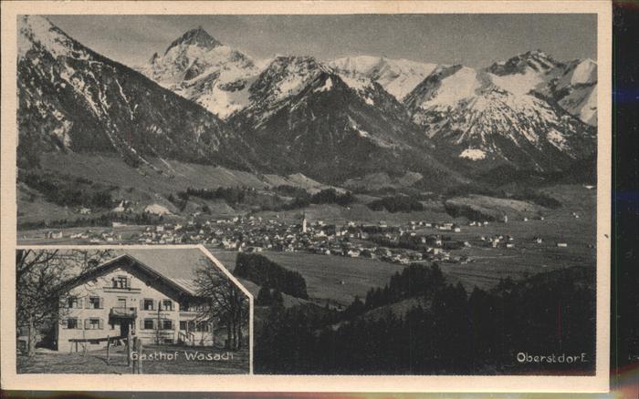 OBERSTDORF Bayern Gasthof Wasach