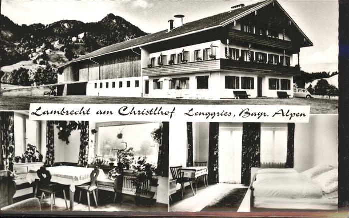 Lenggries Lambrecht Christhof