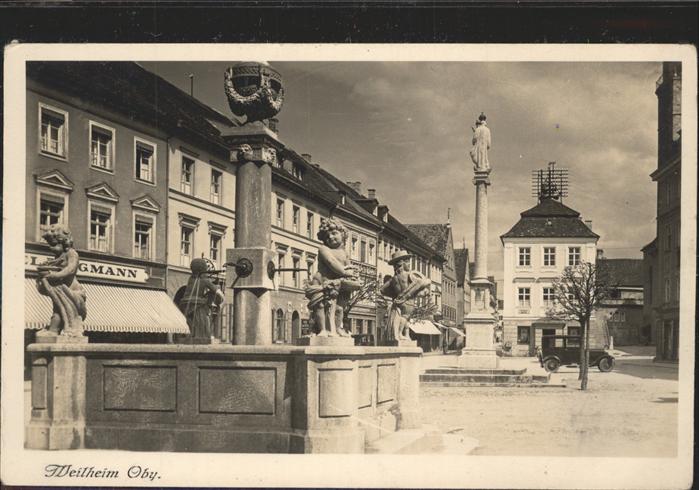 Weilheim Oberbayern Brunnen