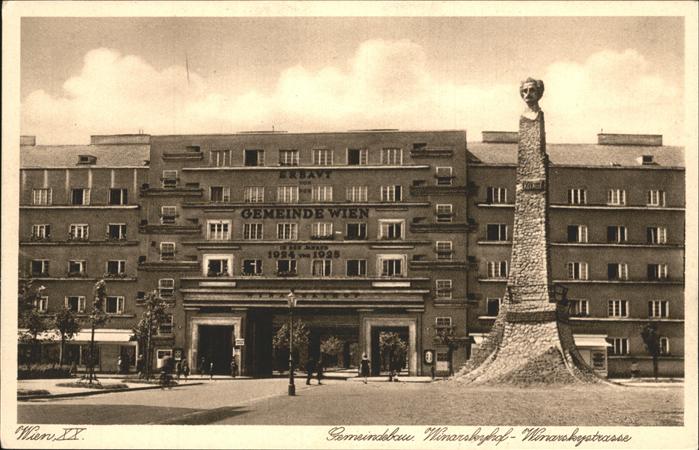 WIEN AT Winarskyhof Winarskystrasse