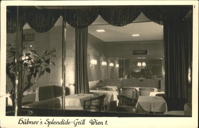 WIEN AT Huebner's Splendide-Grill