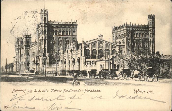Wien Bahnhof Kaiser Ferdinands Nordbahn