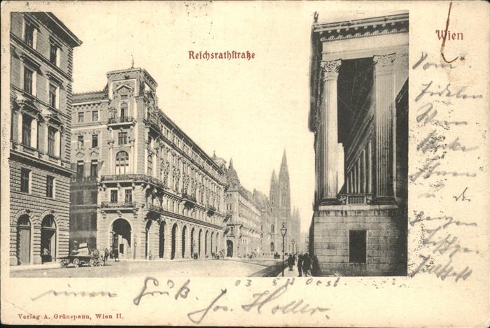 Wien Reichsrathstraße