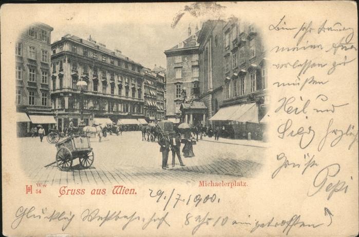 Wien Michaelerplatz