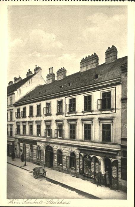 Wien Schuberts Sterbehaus