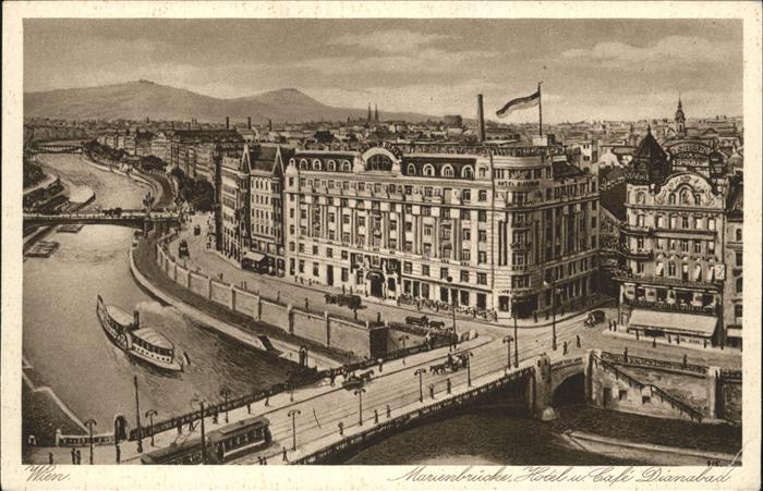 WIEN AT Marienbruecke Hotel Cafe Dianabad