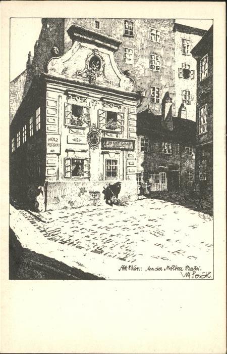 WIEN AT Alt-Wien Moelker Bastei Drei Maederlhaus