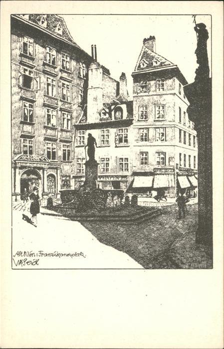 WIEN AT Alt-Wien Franziskanerplatz
