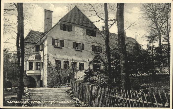 Anninger Hochanninger Anninger Schutzhaus