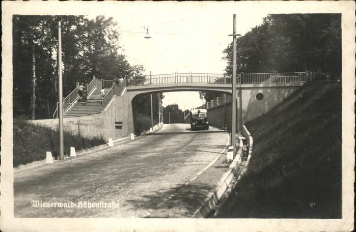 Wienerwald Höhenstrasse Bus Feldpost