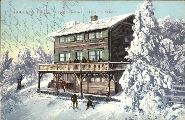 Hocheck Oberaudorf Caspar Haus Winter