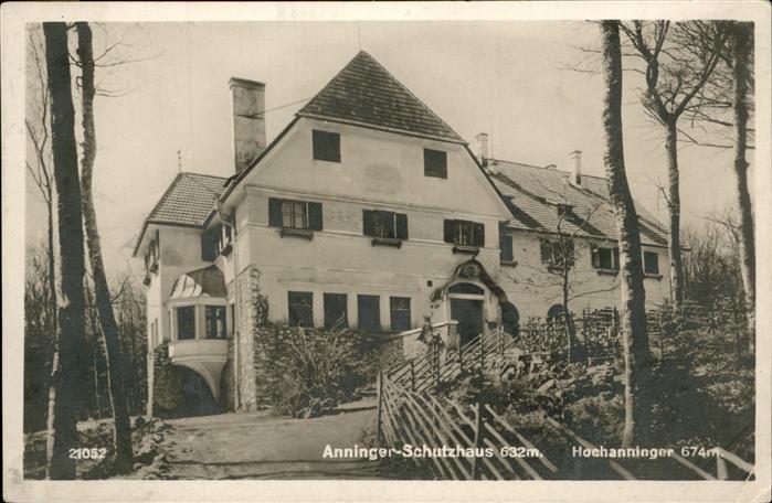 Anninger Schutzhaus Hochanlagen