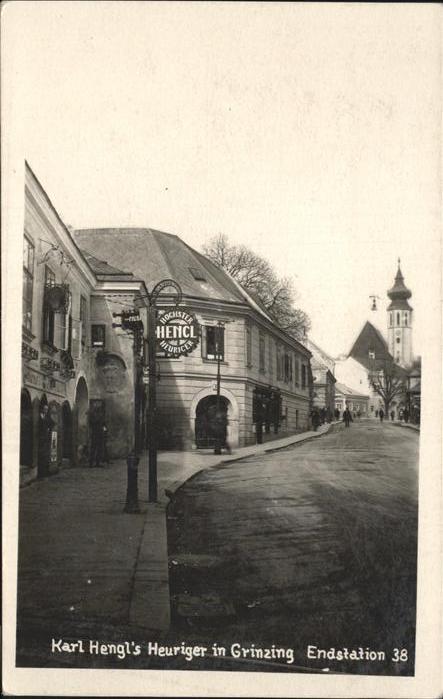 Grinzing Wien Karl Hengls Heuriger