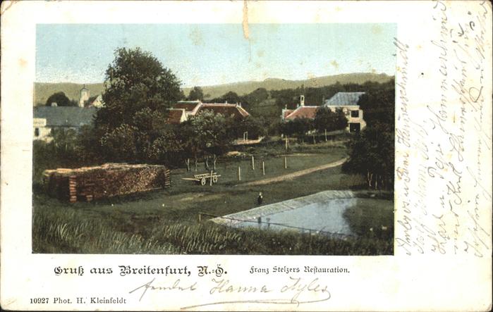 Breitenfurt Wien Franz Stelzer Restauration