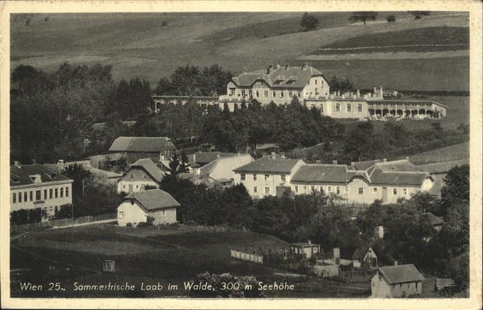 WIEN AT Sommerfrische Laab im Walde Feldpost