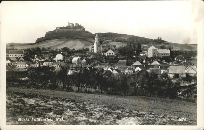 Falkenstein Niederoesterreich Markt Burg