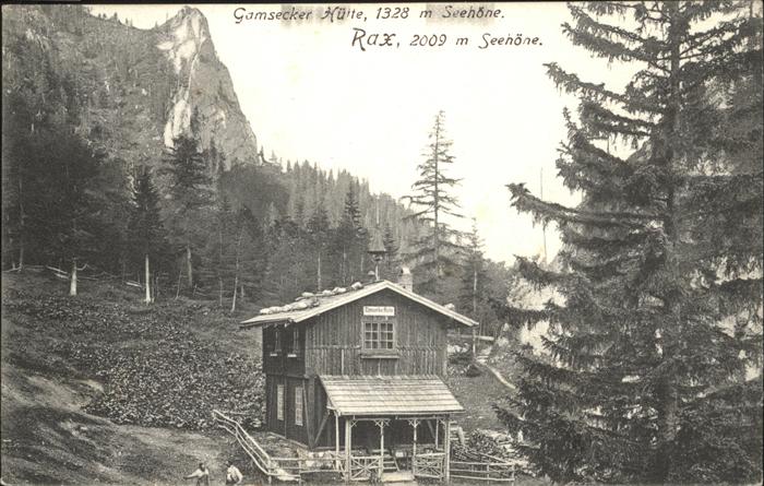 Rax Gamsecker Hütte