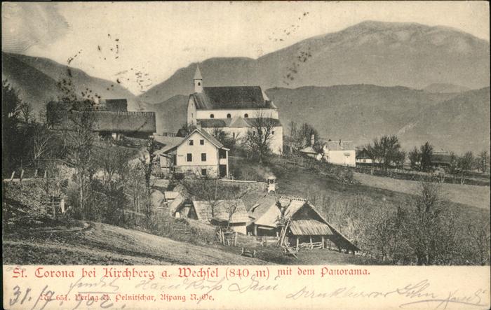 St Corona Wechsel Panorama