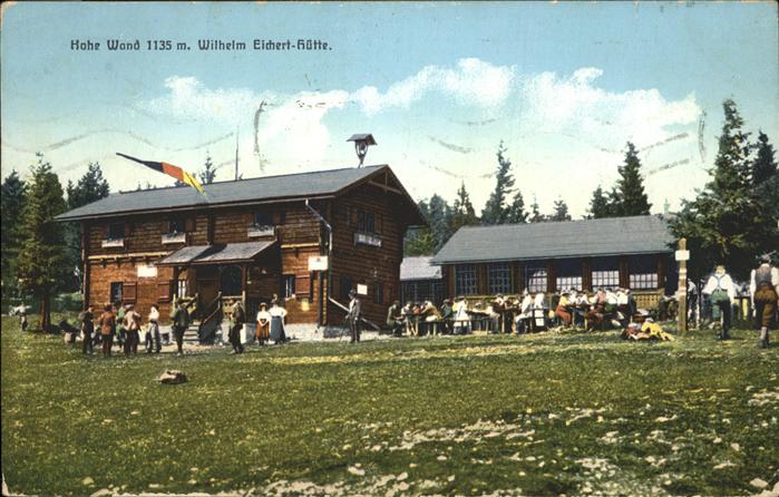 Hohe Wand Wilhelm Eichert Hütte