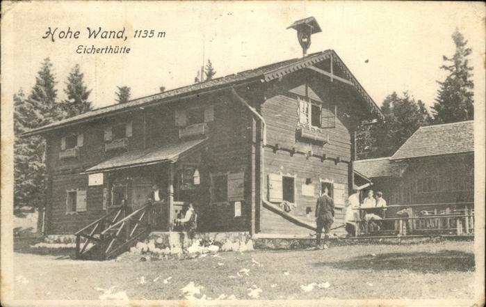 Hohe Wand Eicherthütte