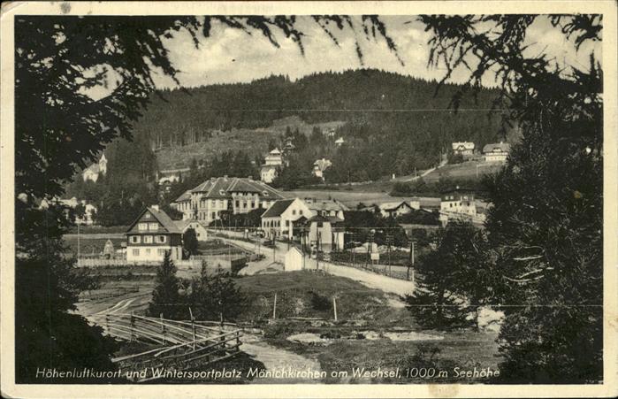 Moenichkirchen Wechsel Kurort Wintersportplatz