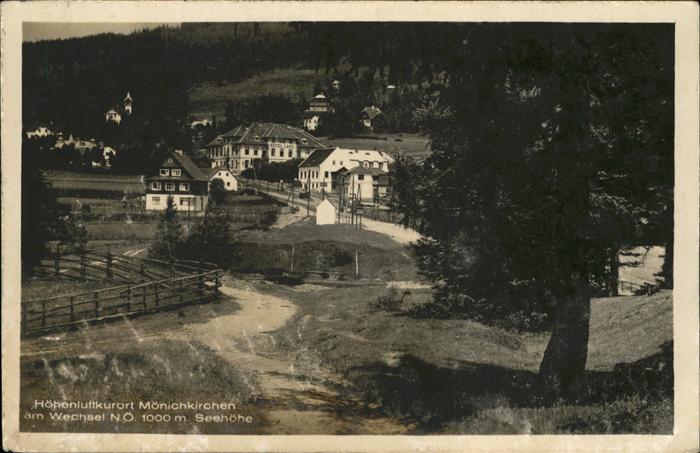 Moenichkirchen Wechsel Luftkurort