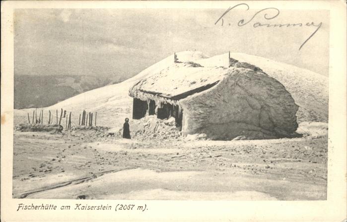 Kaiserstein Oesterreich Fischerhütte