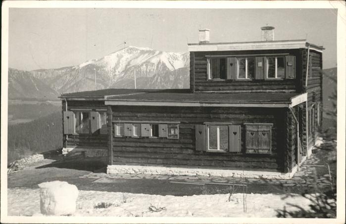 Semmering Niederoesterreich Liechtensteinhaus Hirschenkogel
