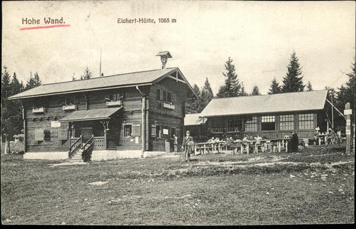 Hohe Wand Eichert Hütte