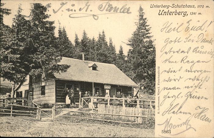 Unterberg Niederoesterreich Schutzhaus