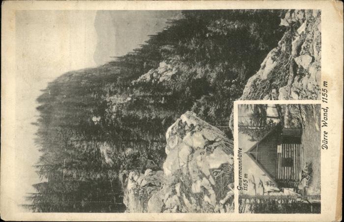 Miesenbach Niederoesterreich Gauermannhütte Dürre Wand