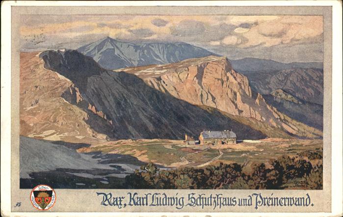 Rax Karl Ludwig Schutzhaus Preinerwand