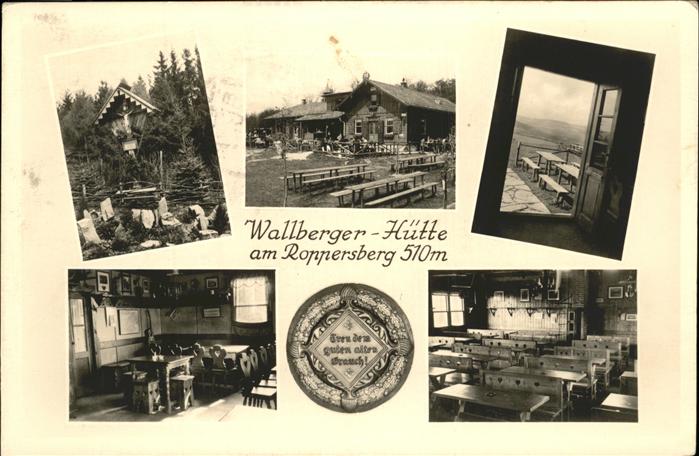 Roppersberg Wallberger Hütte Wappen