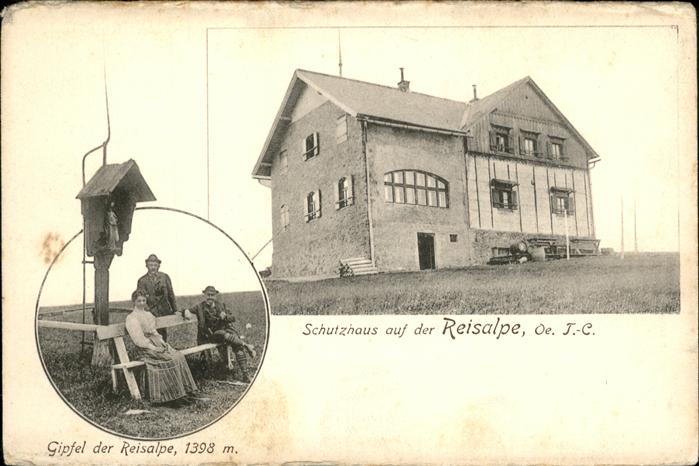 Reisalpe Schutzhaus Gipfel