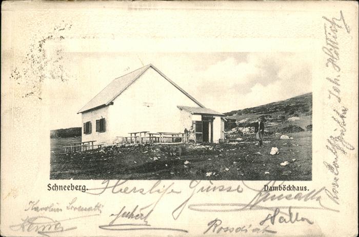 Schneeberg Oesterreich Damböckhaus