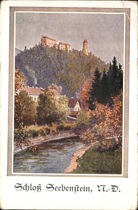 Seebenstein Schloss Seebenstein