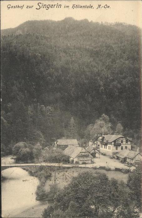 Wiener Neustadt Gasthof Zur Singerin im Höllenthal