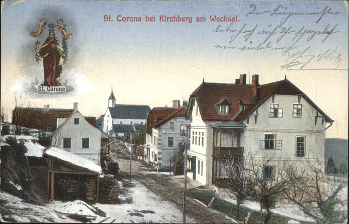St Corona Wechsel Kirchberg Wechsel Heiligen Bild