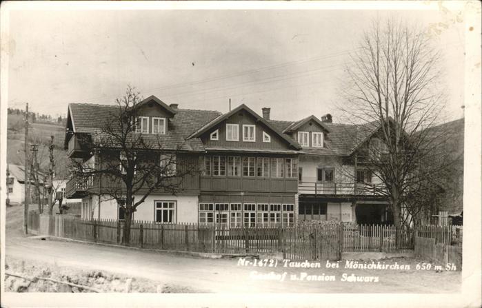 Tauchen Mönikirchen Pension Schwarz