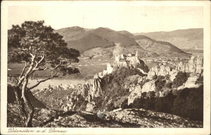 Duernstein Wachau Donau Burg
