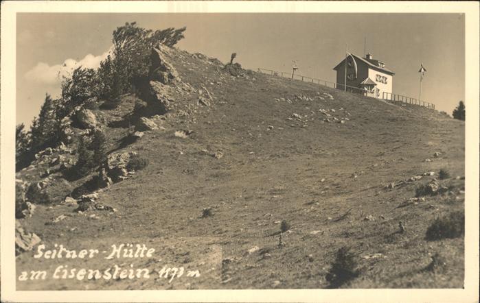 Seitnerhuette 1173m Eisenstein Tuernitz AT