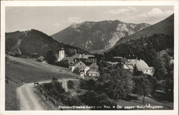 Lunz See Niederoesterreich Scheiblingstein