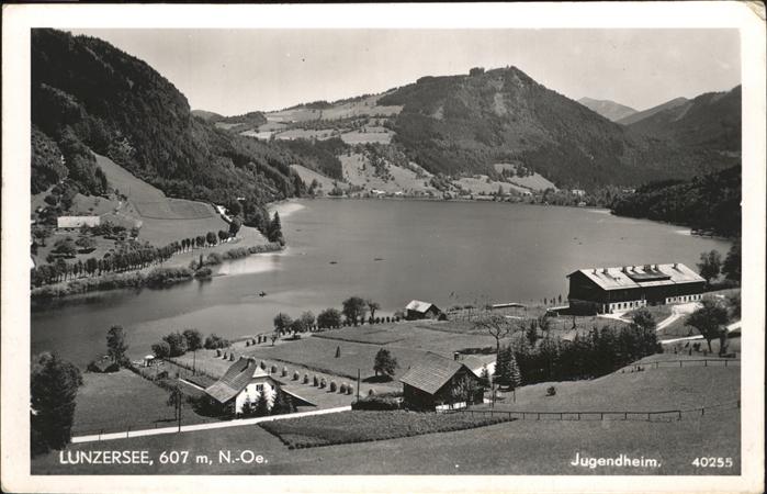 Lunz See Niederoesterreich Lunzersee Jugendheim