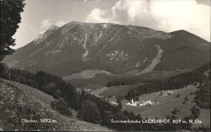 Oetscher Ötscher Lackenhof
