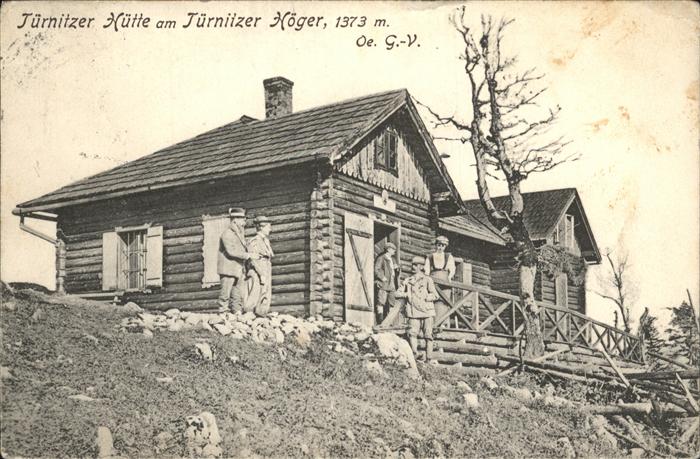 Tuernitz Niederoesterreich Türnitzer Hütte Höger