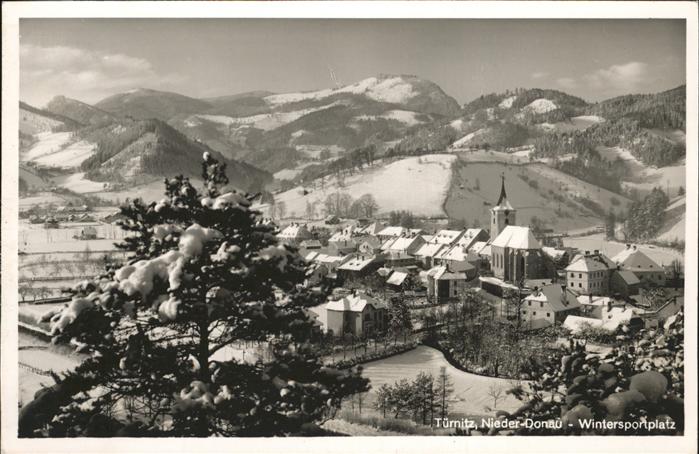 Tuernitz Niederoesterreich Wintersportplatz