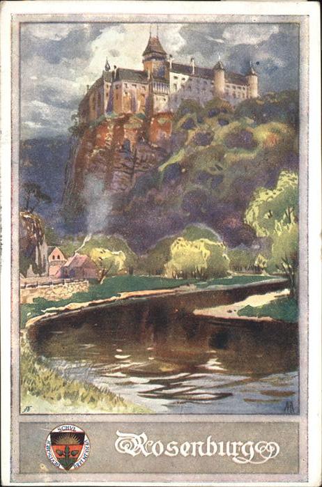 Rosenburg-Mold Wappen Schloss