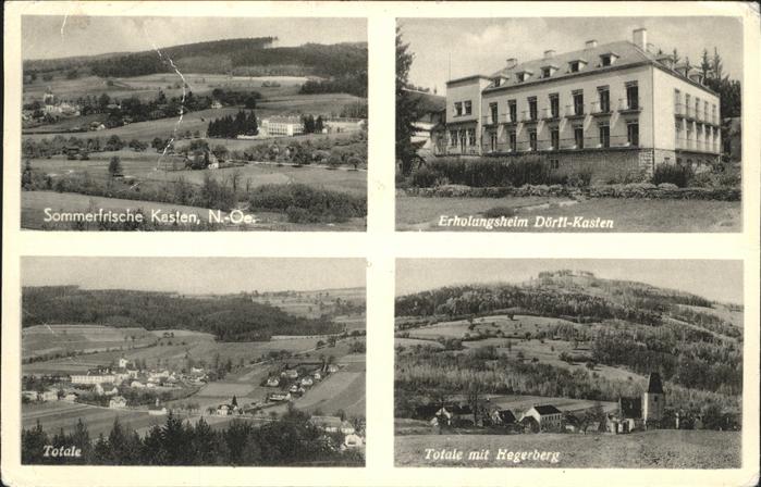 Kasten Boeheimkirchen Hegerberg Erholungsheim Dörll Kasten